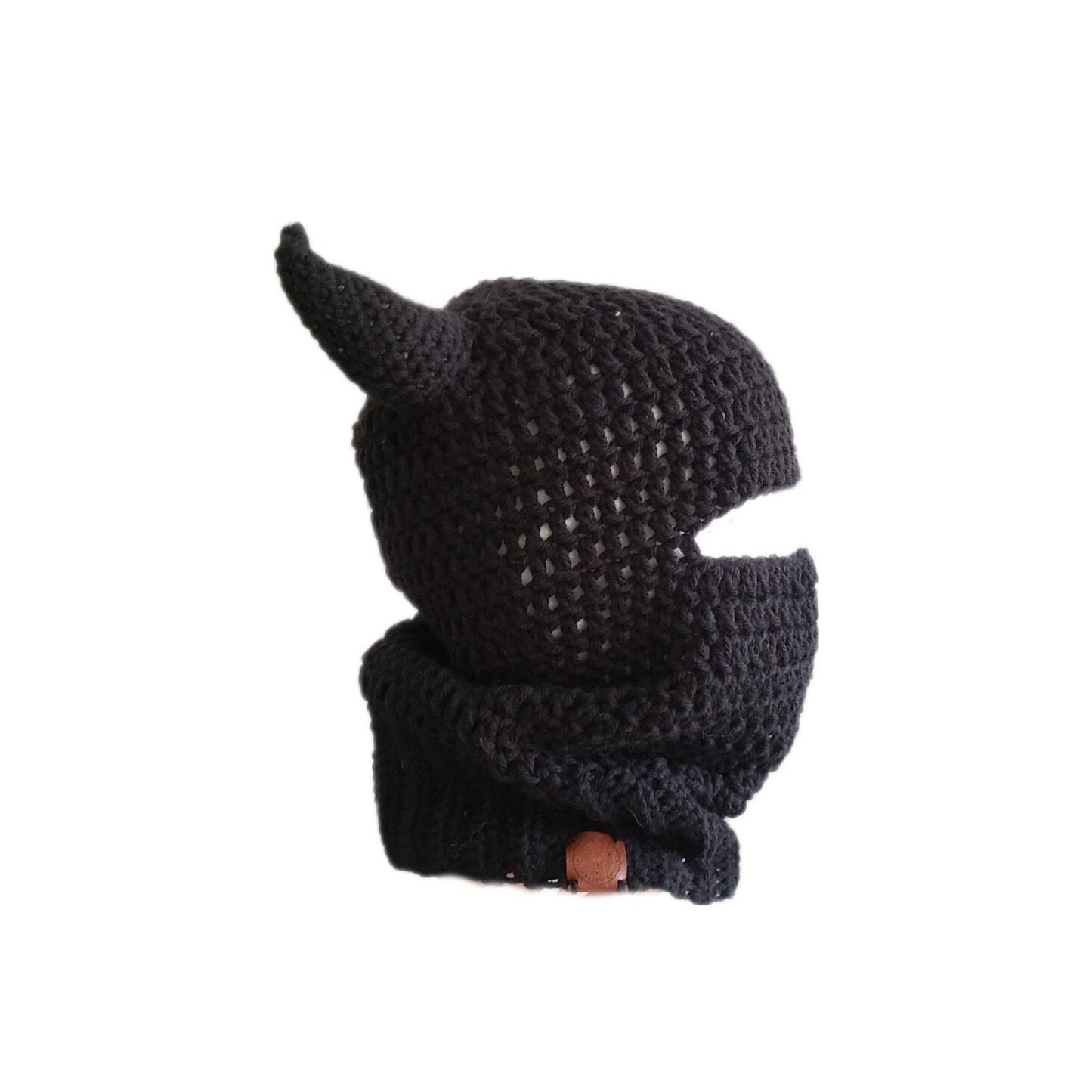 Crochet Lil Devil Balaclava PATTERN / Devil Horns Balaclava / Devil Horns Hat / Cat Balaclava / Adult Unisex Bunny Winter Ski Mask /