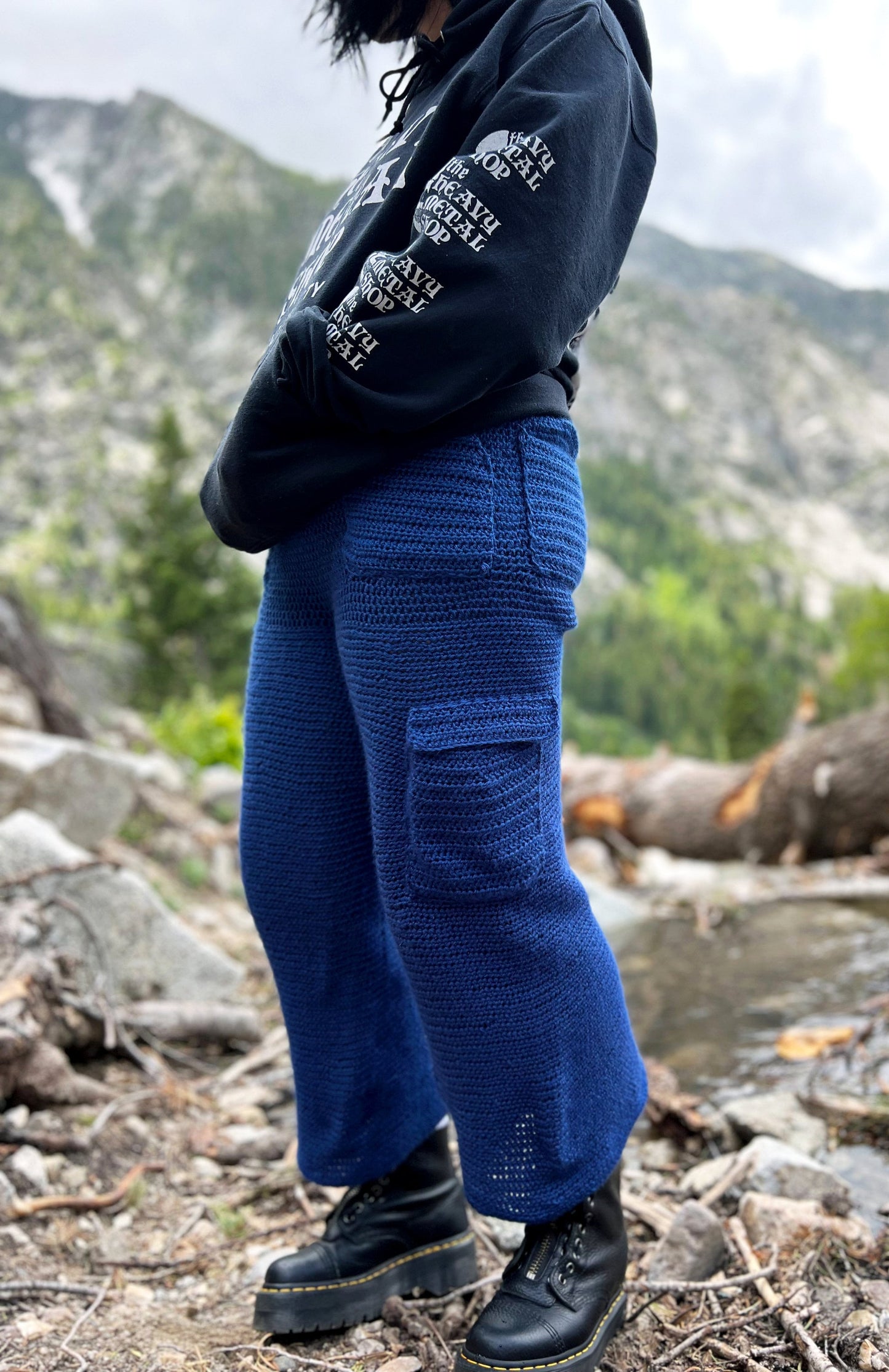 Made-To-Measure Crochet Cargo Pants Pattern / Unisex Crochet Cargo Pants PATTERN / Crochet Pants Pattern / Size Inclusive Crochet Pattern